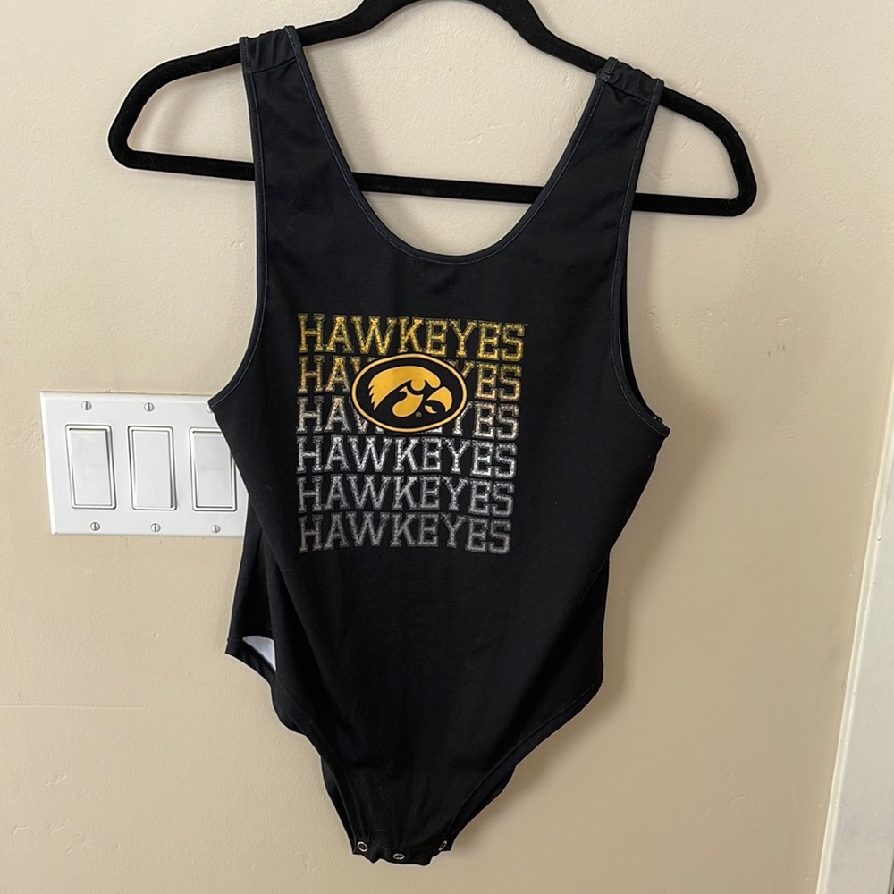 Iowa Hawkeye body suit size large